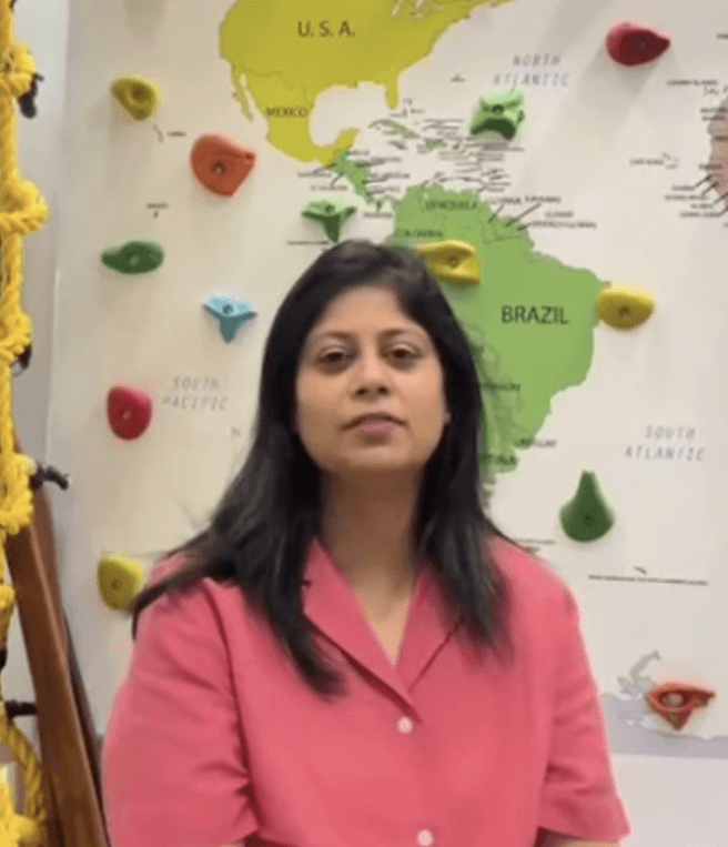 Priti Modi Coaching Kids
